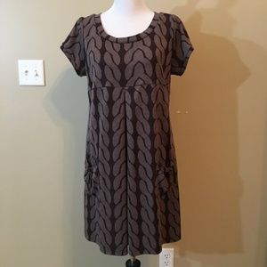 Enfocus  Dress Brown and Beige